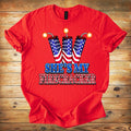 T-Shirt — "She's My Firecracker" Patriotic Fourth of July Tee