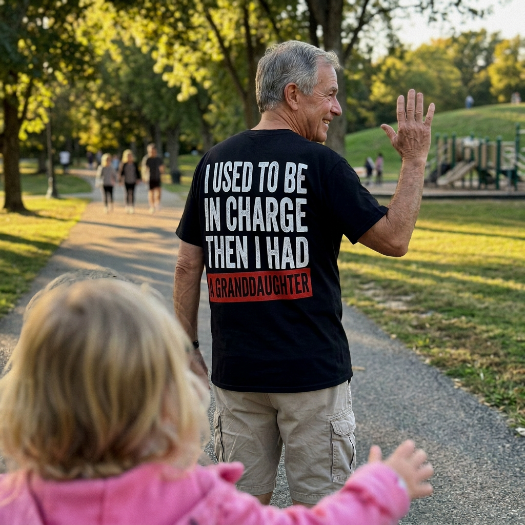 Used to be in charge shirt (Back Print)
